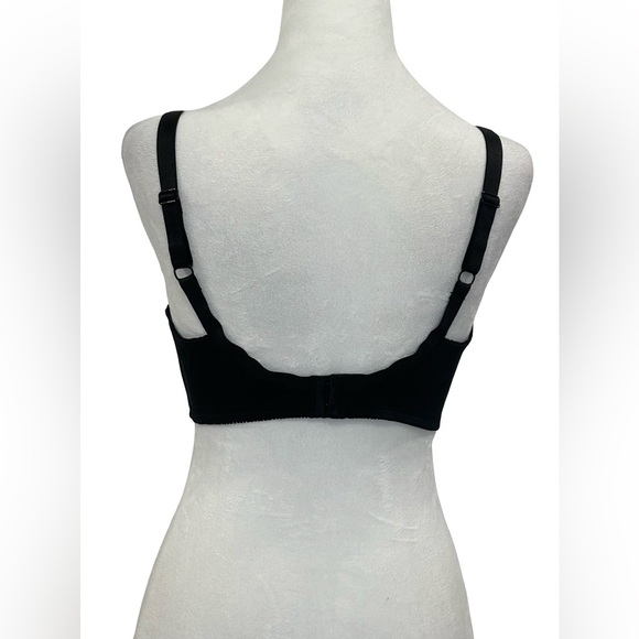 Frederick’s of Hollywood Voluptuous Lace Underwire Bra 40D Black Nude NWT - Picture 5 of 9